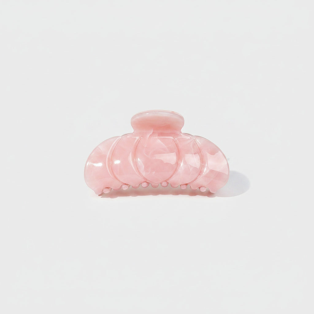 Pink Bubble Claw Hair Clip