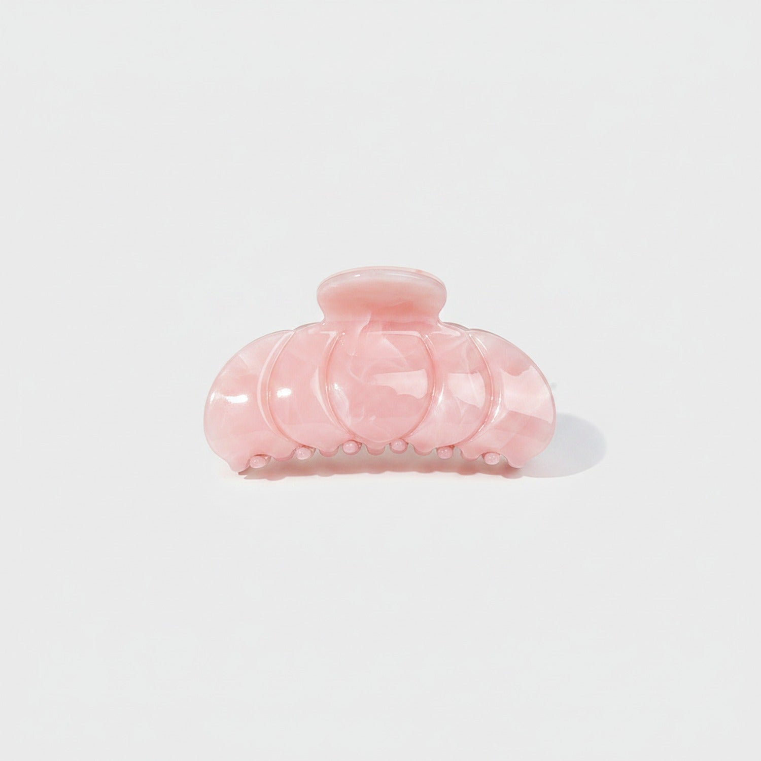 Pink Bubble Claw Hair Clip