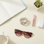 Turquoise Stone Beaded Statement Bracelet