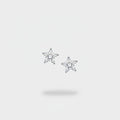 Star Rhinestone Crystal Stud Earrings