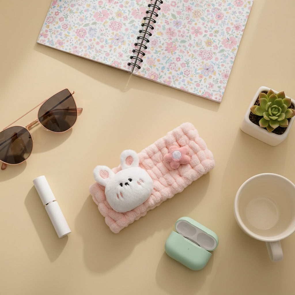 Cute Mouse Plush Hair Clip Accessory