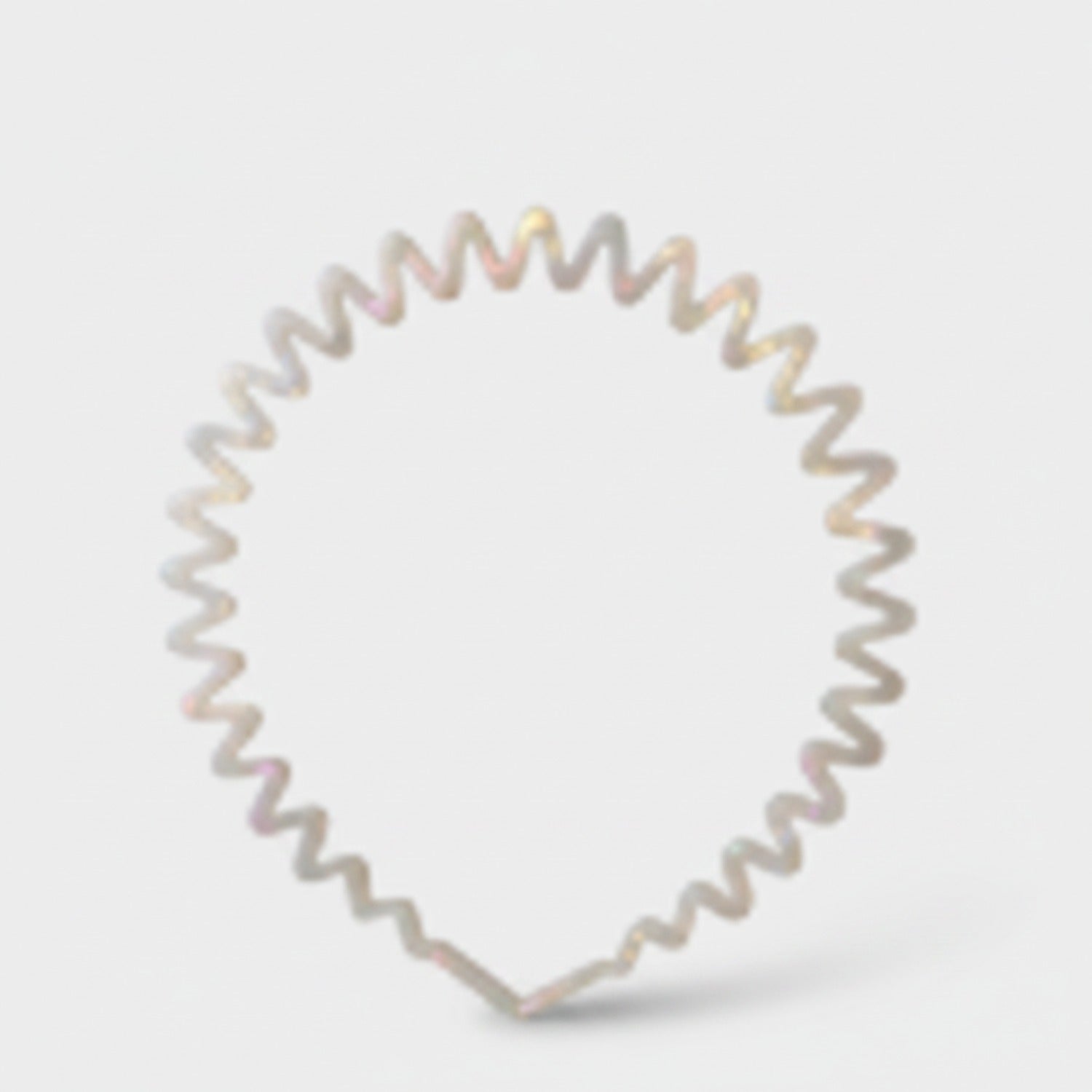 Wavy Pearl Beaded Headband