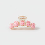 Pink Bunny Beaded Hair Claw Clip