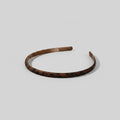 Tortoiseshell Brown Padded Headband with Textured Grip