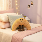 Cute Beige Bunny Plush Toy With Brown Feet