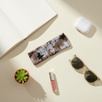 Camo Star Knit Hairband Brown