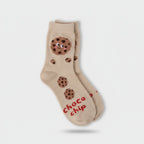 Chocolate Chip Cookie Cozy Crew Socks