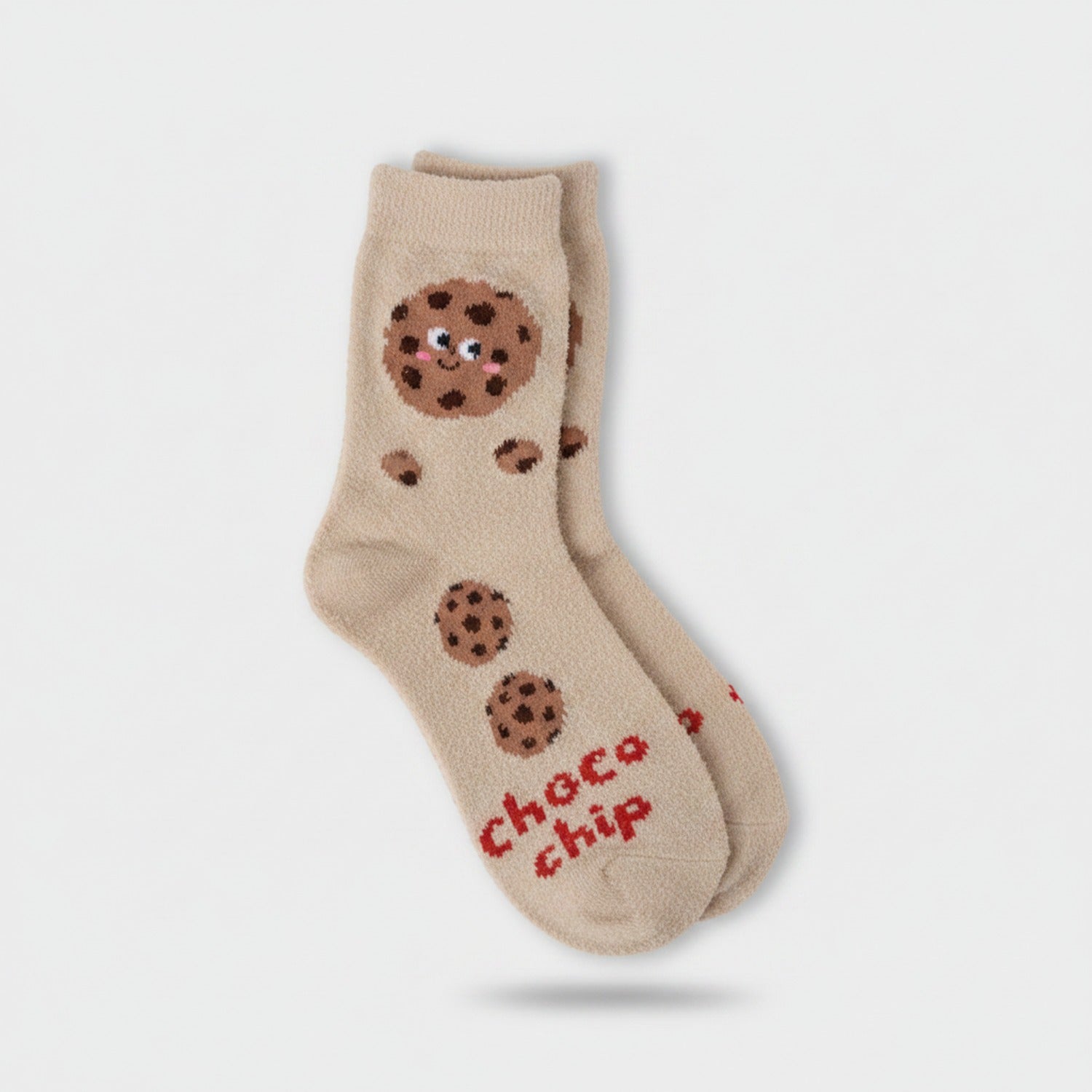 Chocolate Chip Cookie Cozy Crew Socks