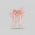 Floral Pearl Beaded Hair Claw Clip