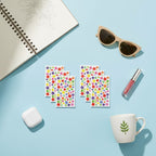 Colorful Star Sticker Sheets Pack