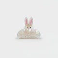 Opal Bunny Pearl Hair Claw Clip