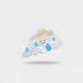Cloud Hair Claw With Raindrops