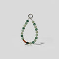 Jade Green Beaded Phone Charm Strap
