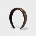 Tortoiseshell Brown Padded Headband