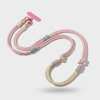 Pastel Rope Phone Strap With Beaded Detailing