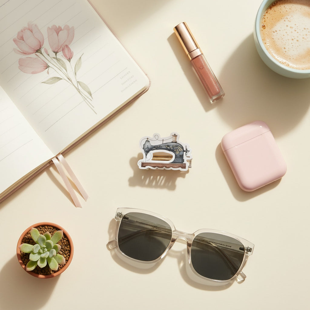 Vintage Aesthetic Sticker Sheet Collection Set