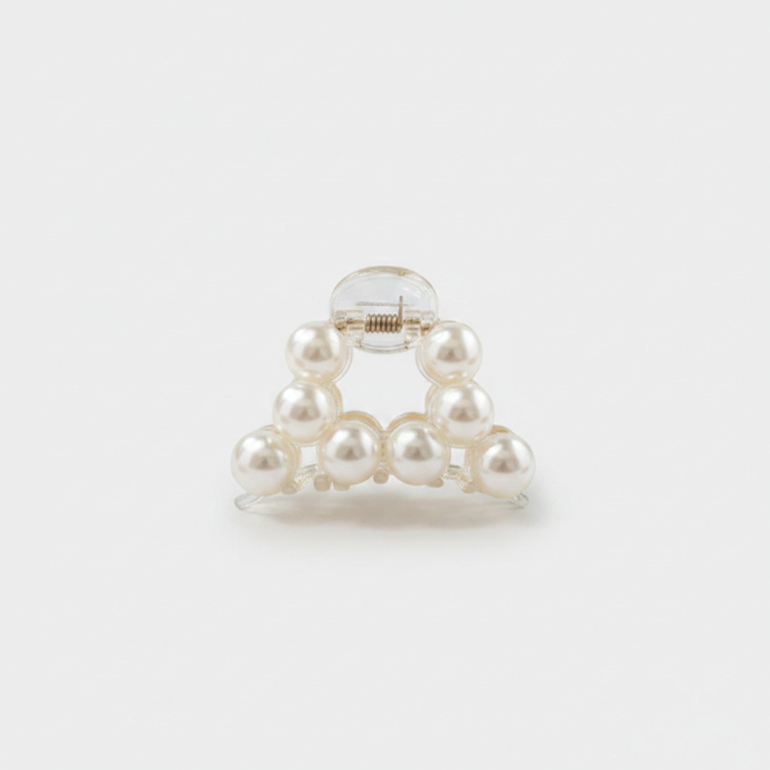 Pearl Beaded Hair Claw Clip