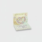 Floral Pop-Up Greeting Card With Butterfly Design