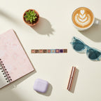 Decorative Tile Block Stacking Stationery Set