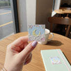 Dreamy Moon Floral Greeting Card Set