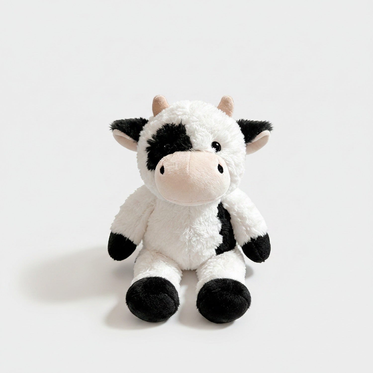 Adorable Black And White Cow Plush Toy