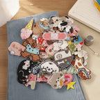 Fabric Keychain DIY Kit Set - Random Patches 10-Pack (Refill)