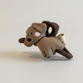 Cute Dog Knit Hair Claw Clip – hair accessories (view 1)