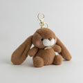 Floppy Ear Bunny Keychain - Cream