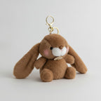 Floppy Ear Bunny Keychain - Cream