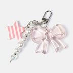 Bow Pearl Star Keychain - Style 3 – novelty & toys (view 1)