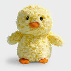 Soft Yellow Plush Chick With Orange Feet – novelty & toys (view 1)