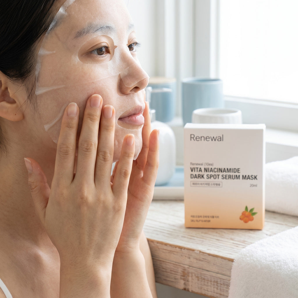 *Renewal (10ea) VITA NIACINAMIDE DARK SPOT SERUM MASK 20ml
