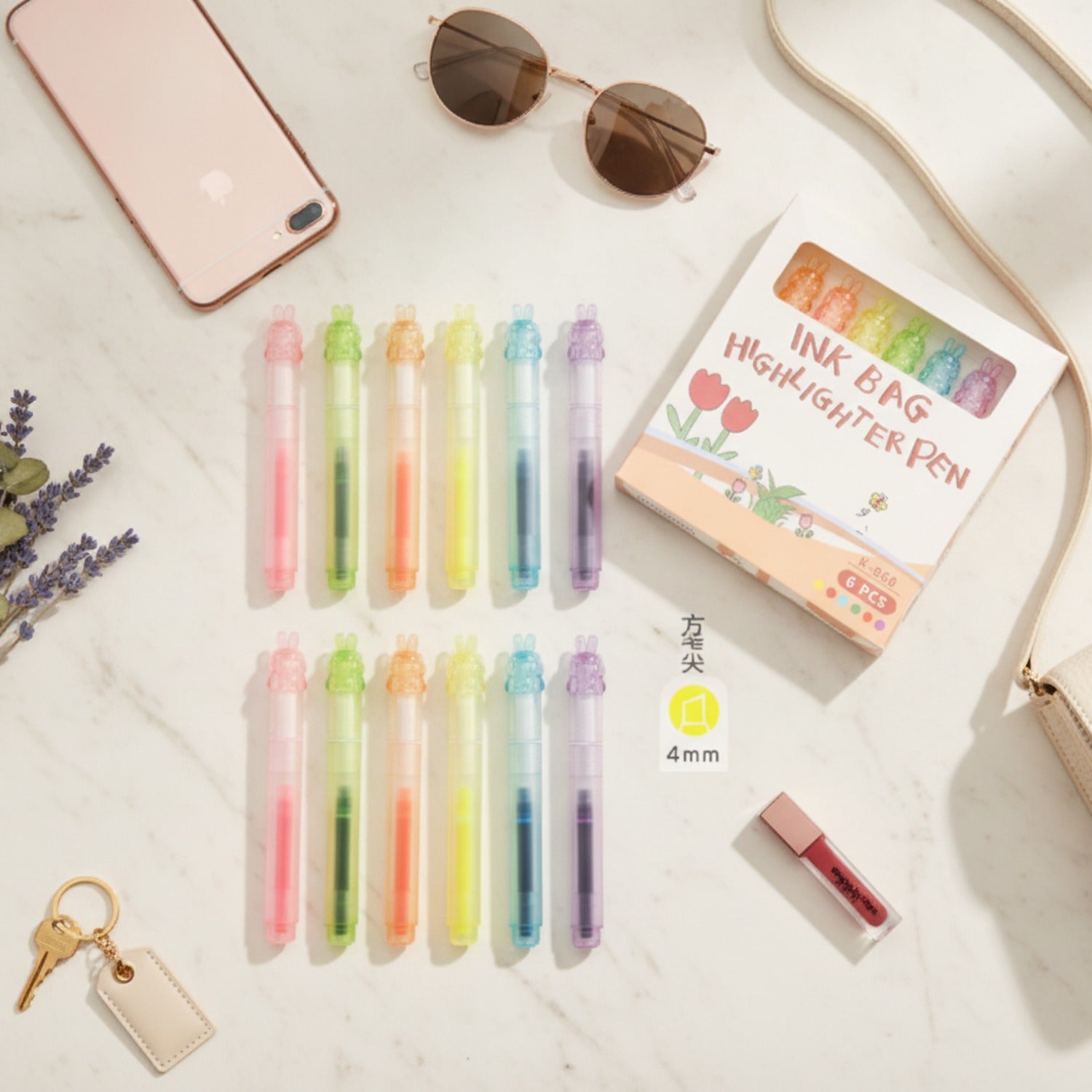 Cute Bunny Gel Pen Set Bunny Set