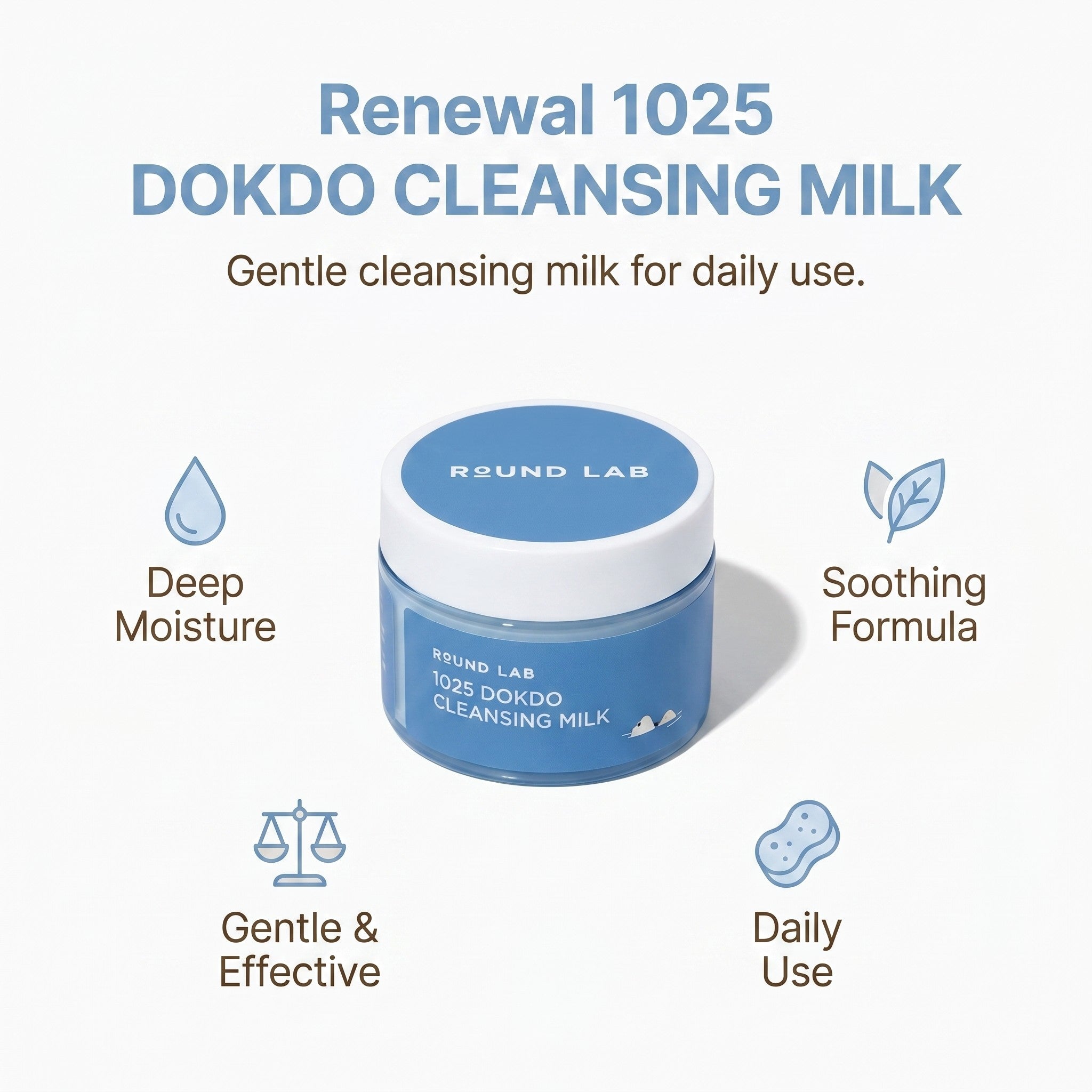*Renewal 1025 DOKDO CLEANSING MILK_200ml