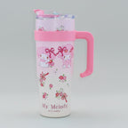 My Melody Pink Flower Bow Tumbler Cup – novelty & toys (view 1)