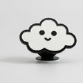 Happy Cloud Phone Grip - Black