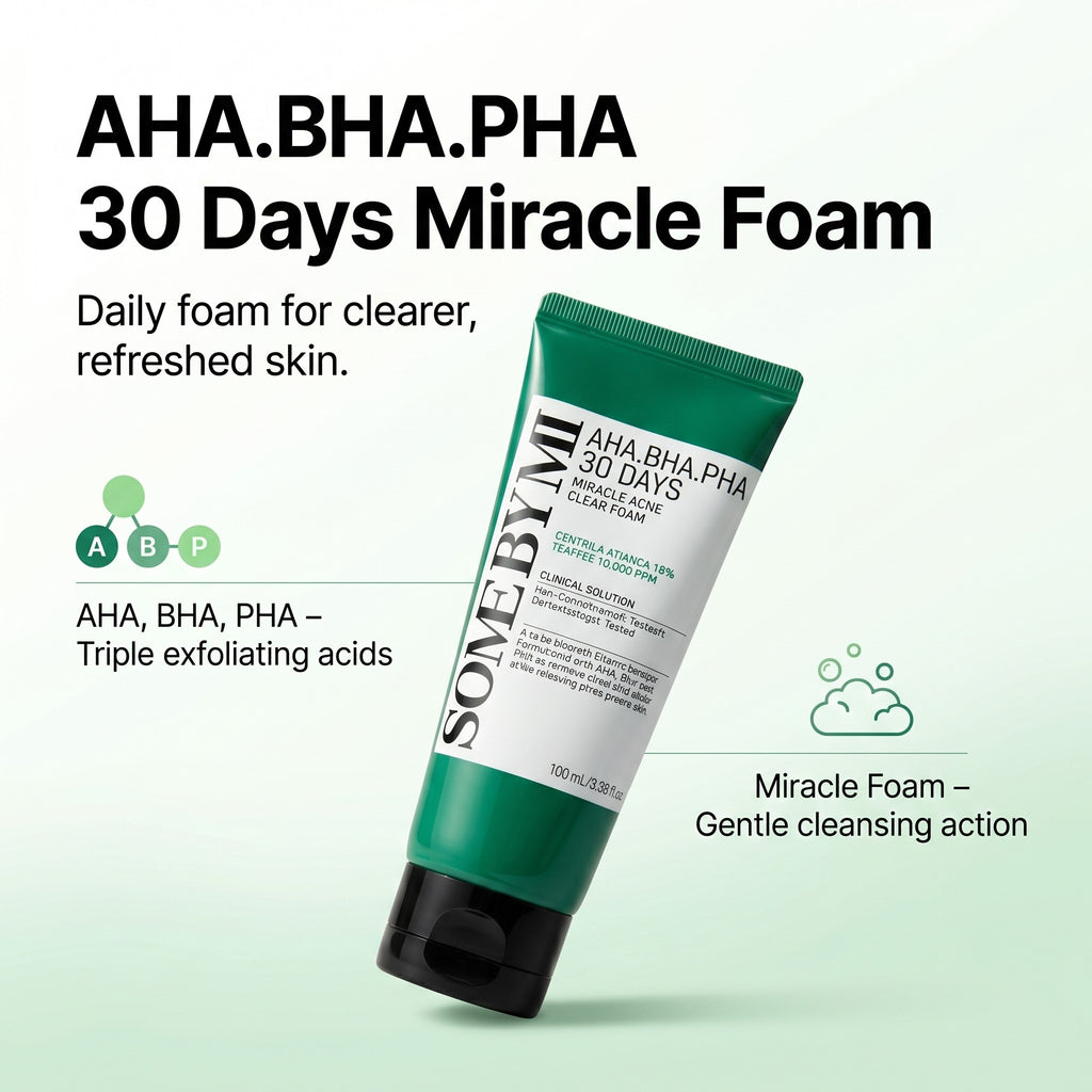 AHA.BHA.PHA 30 Days Miracle Foam 100ml