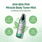 AHA·BHA·PHA MIRACLE BODY TONER MIST 140ml