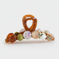 Beaded Flower Hair Claw Clip - Large 12.9cm – hair accessories (view 1)