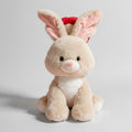 Cream Bunny Plush Toy With Red Heart Headband – novelty & toys (view 1)