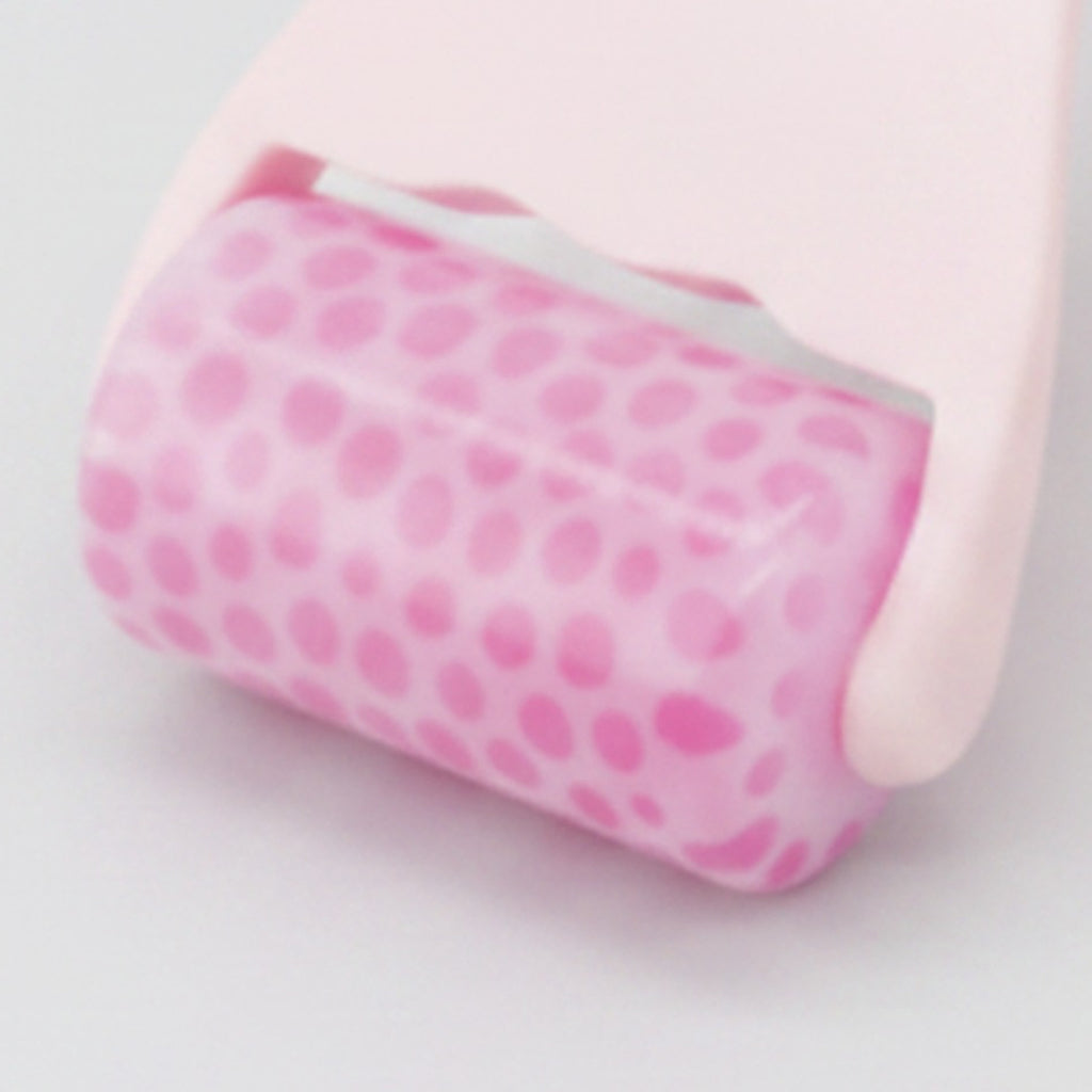 Pink Textured Face Massage Roller Tool – Korean beauty tool (view 1)