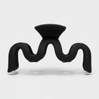 Black Wavy Hair Claw Clip – hair accessories (view 1)