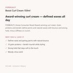 FORBEAUT Boost Curl Cream 150ml – Korean body / hair (view 2)