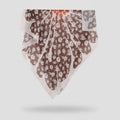 Floral Leaf Lightweight Scarf - Mauve Floral
