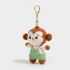 Mini Crochet Keychain DIY Kit - Monkey