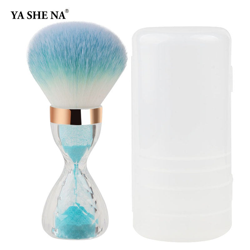 Single powder brush - Blue