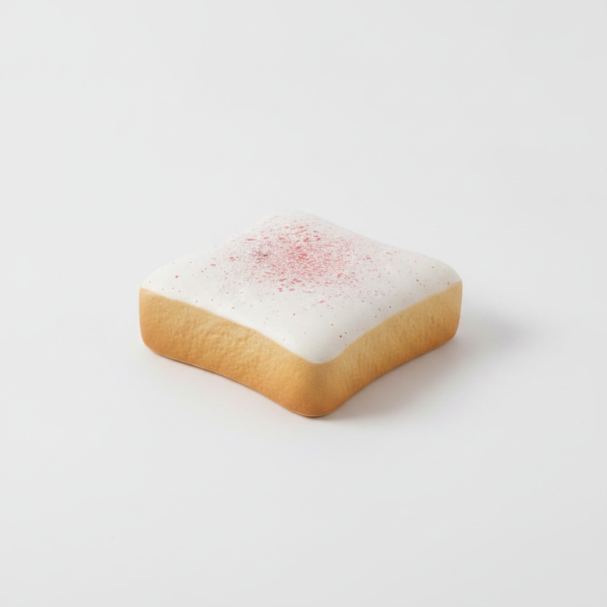Frosted Toast Squishy - Strawberry