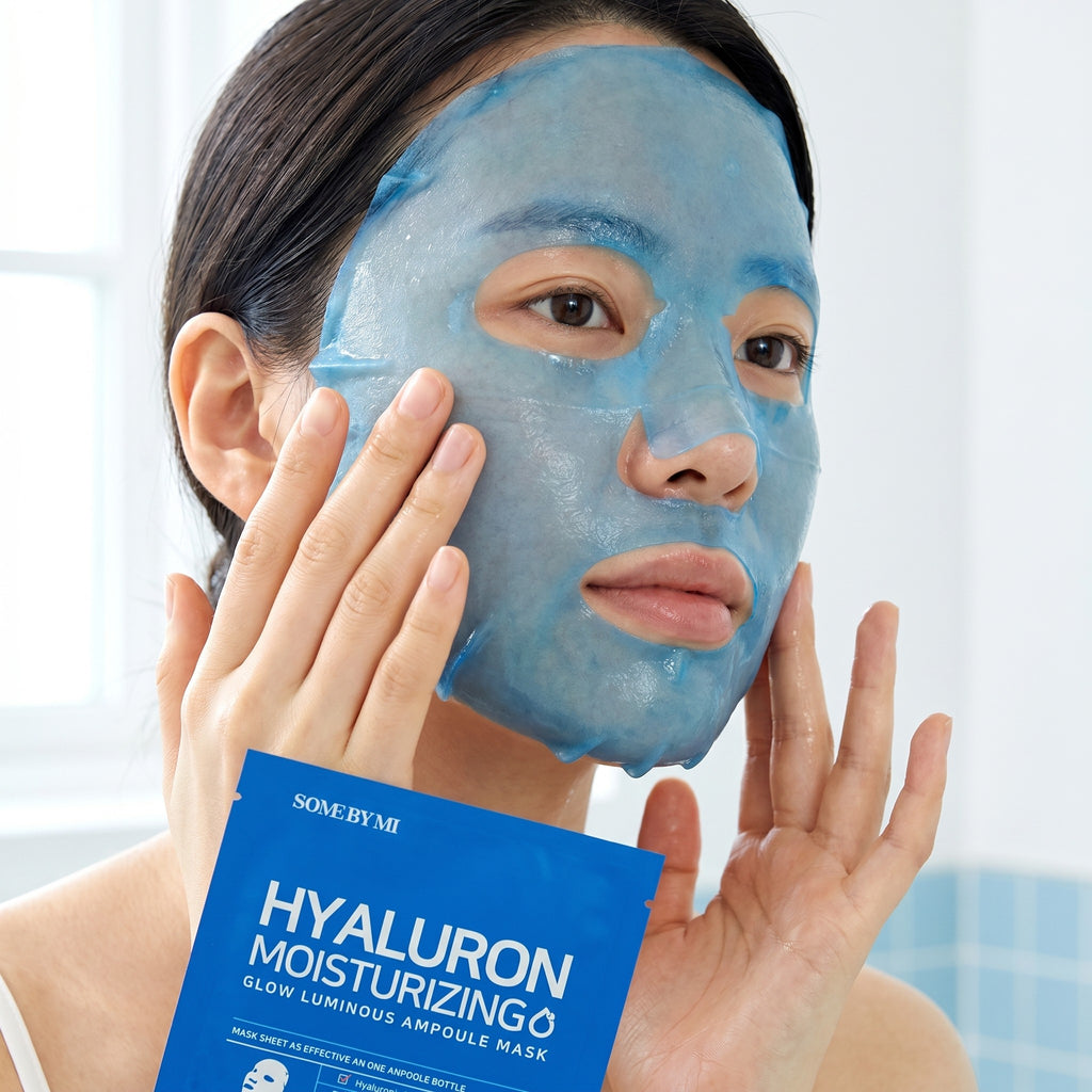 Hyaluron Moisturizing Glow Luminous Ampoule Mask 1ea