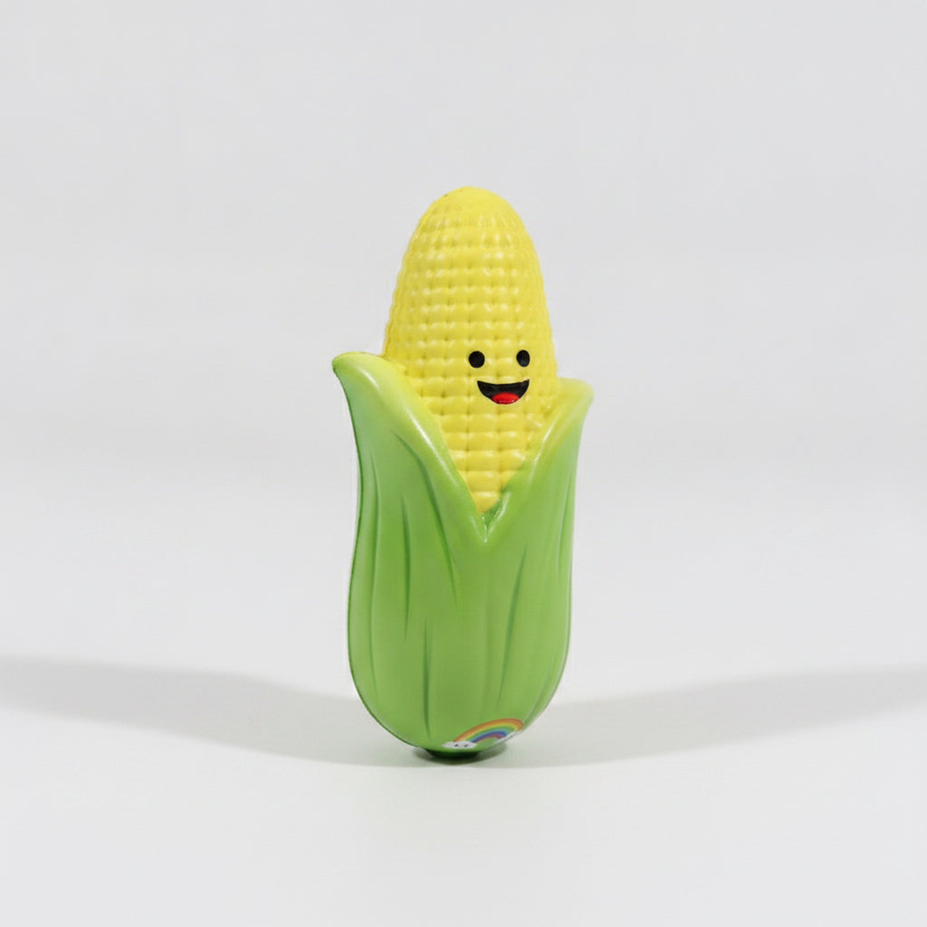 Smiley Corn Cob Squishy - Classic Corn