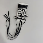Star Bow Hair Clip Set - Black – hair accessories (view 1)